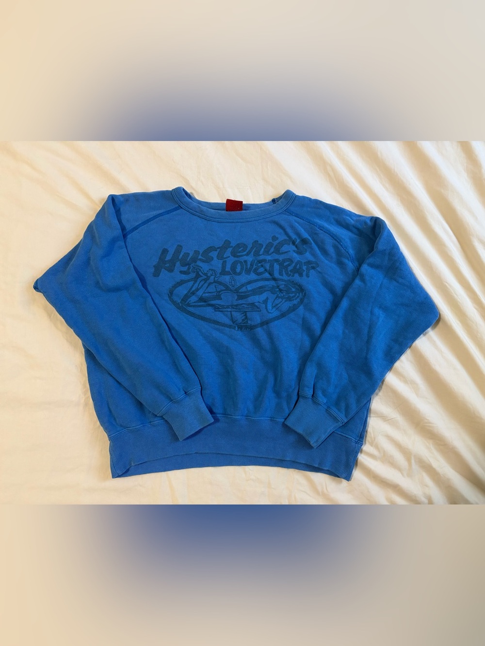 Hysteric Glamour Blue Crewneck Sweater
